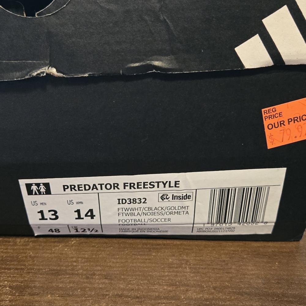 Adidas Predator Freestyle Sneakers 13m - Picture 2 of 7